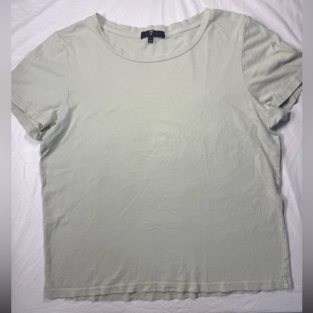 7 For‎ All Mankind Sage Green TShirt Top